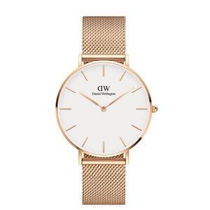 NEW DANIEL WELLINGTON PETITE ROSE GOLD 36 MM WATCH